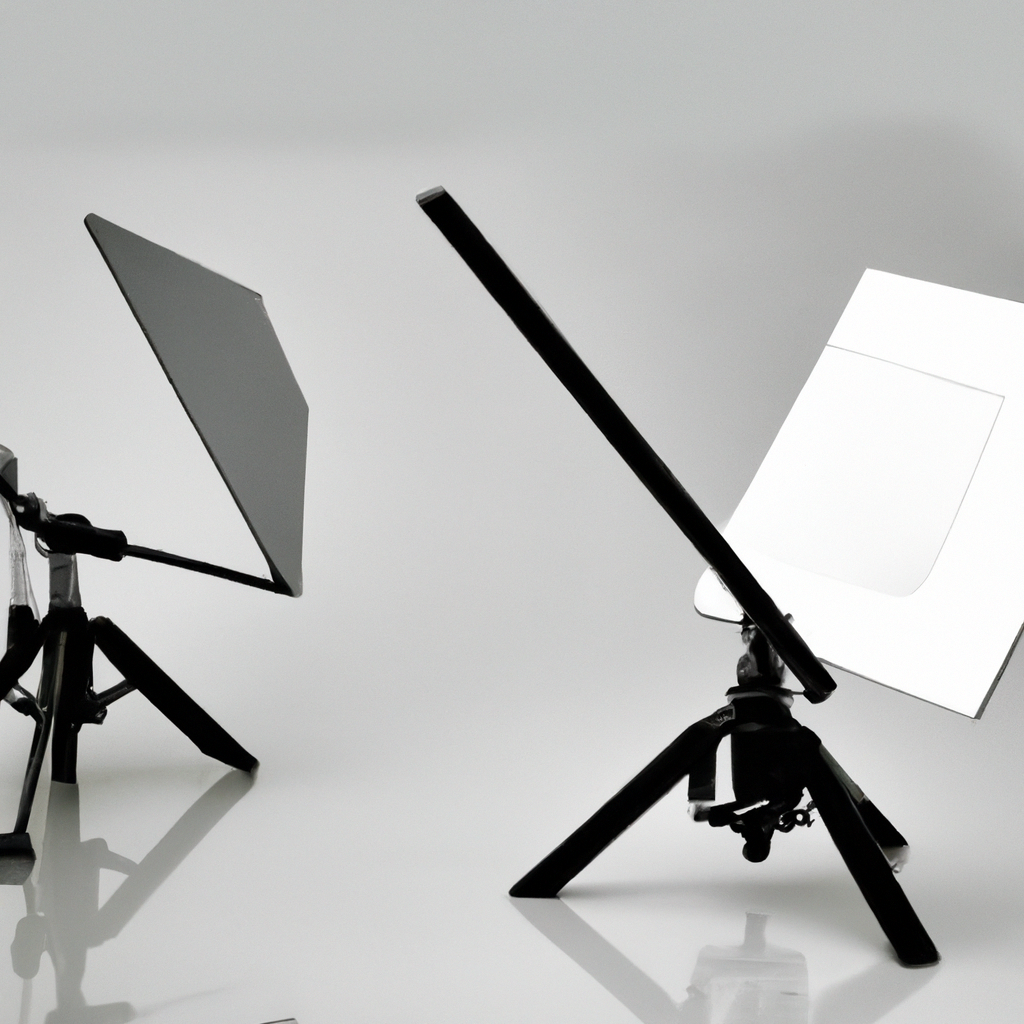 Set de estudio minimal — foto generada